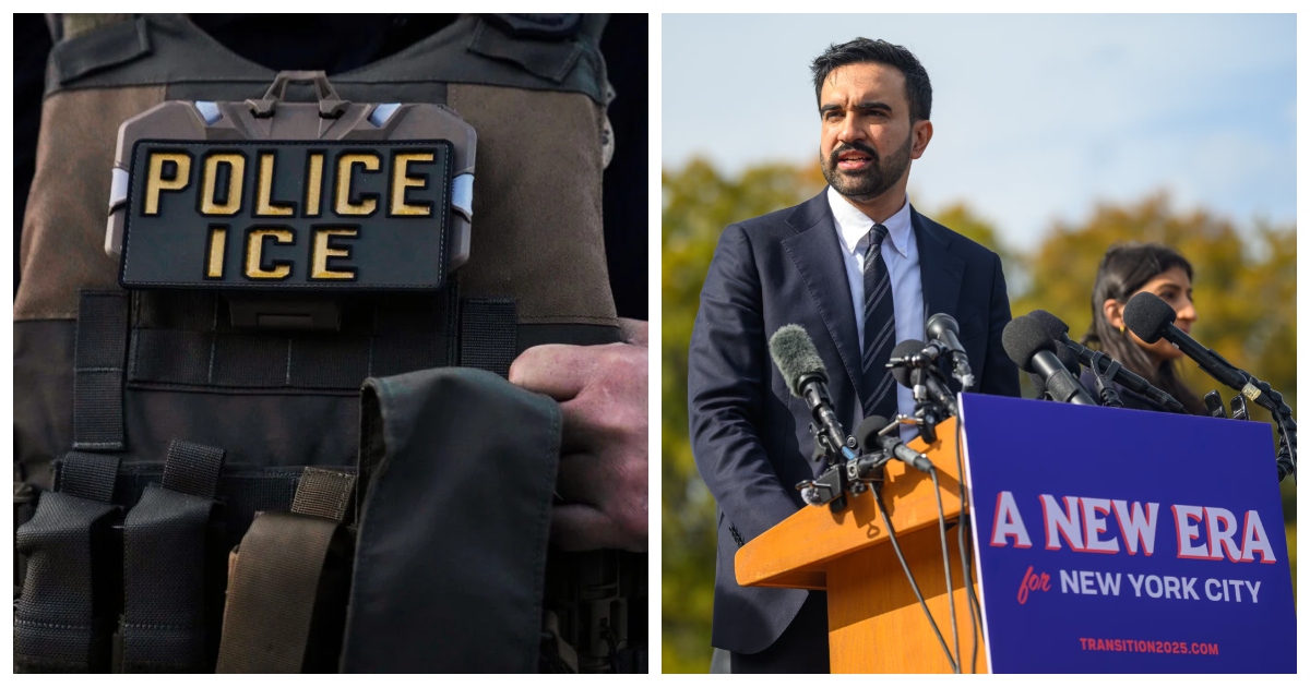 মেয়র জোরান মামদানির জয়কে ব্যবহার করছে আইস। ছবি: টিবিএন কোলাজ